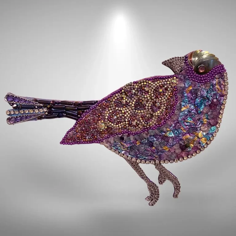 Purple Bird_Claire perkins